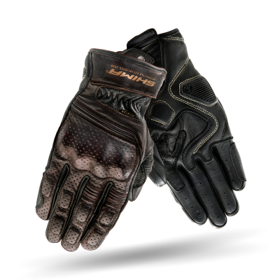 Manusi moto  SHIMA AVIATOR DARK BROWN