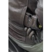 Geacă de piele SHIMA BLAKE BLACK thumb