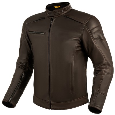 Geacă de piele  SHIMA BLAKE BROWN