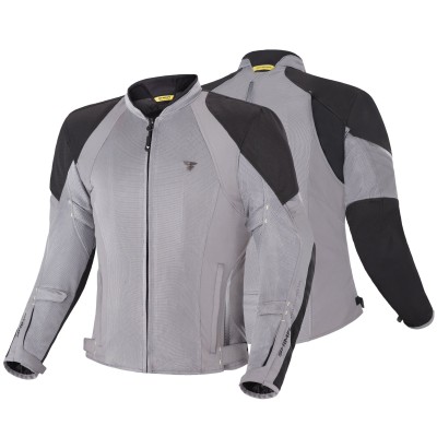 Geacă moto de vară SHIMA JET GRAY