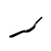 Cadran de bicicletă RACE FACE HANDLEBAR RIDE XC L RISER 31.8X710 NEGRU
