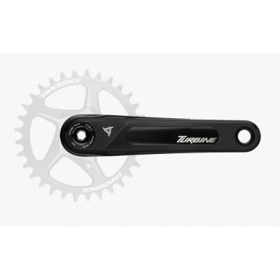Braț de pedală RACE FACE CRANKARM TURBINE 136 165 BLACK Braț de pedală RACE FACE CRANKARM TURBINE 136 165 BLACK