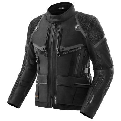 Geacă moto din textil SHIMA TRACKER BLACK