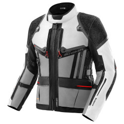 Geacă moto din textil SHIMA TRACKER LIGHT GREY