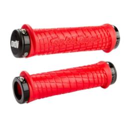 Mânere de bicicletă ODI Troy Lee Designs Lock GRIPS On Red Mânere de bicicletă ODI Troy Lee Designs Lock GRIPS On Red