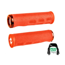 Mânere de bicicletă ODI F-1 SERIES DREAD LOCK V2.1 LOCK-ON GRIPS Orange Mânere de bicicletă ODI F-1 SERIES DREAD LOCK V2.1 LOCK-ON GRIPS Orange