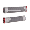 Mânere de bicicletă ODI AG2 v2.1 Lock-On Grips Graphite/CoolGray cu cleme roșii Mânere de bicicletă ODI AG2 v2.1 Lock-On Grips Graphite/CoolGray cu cleme roșii thumb