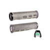 Mânere de bicicletă ODI F-1 SERIES DREAD LOCK V2.1 LOCK-ON GRIPS Grey