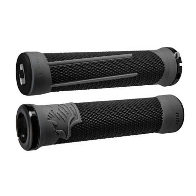 Mânere de bicicletă ODI AG2 v2.1 Lock-On Grips Negru/Grafit cu Cleme Negre Mânere de bicicletă ODI AG2 v2.1 Lock-On Grips Negru/Grafit cu Cleme Negre