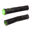 Mânere de bicicletă ODI Hucker Signature No Flange GRIPS Negru/Verde