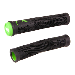 Mânere de bicicletă ODI Hucker Signature No Flange GRIPS Negru/Verde Mânere de bicicletă ODI Hucker Signature No Flange GRIPS Negru/Verde