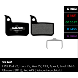 Plăcuțe de frână GALFER BIKE FD469G1053 PERFORMANCE Plăcuțe de frână GALFER BIKE FD469G1053 PERFORMANCE