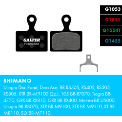 Plăcuțe de frână GALFER BIKE FD496G1455 ROAD Plăcuțe de frână GALFER BIKE FD496G1455 ROAD