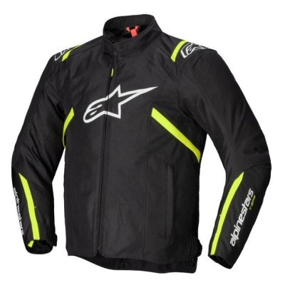 Geacă din textil  ALPINESTARS T-SPS V2 WP Black/White/Yellow Fluo