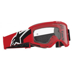 Ochelari motocross  ALPINESTARS VISION OTG RED/BLK/WH Clear