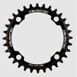 Pinion față pentru bicicletă  BURGTEC 104mm BCD Thick Thin Chainring 36T