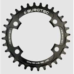 Pinion față pentru bicicletă BURGTEC 96/64mm PCD Thick Thin Chainring ­32T Burgtec Black