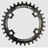 Pinion față pentru bicicletă BURGTEC 96/64mm PCD Thick Thin Chainring ­34T ­Burgtec Black