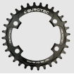 Pinion față pentru bicicletă BURGTEC 96/64mm PCD Thick Thin Chainring ­34T ­Burgtec Black thumb