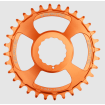 Pinion față pentru bicicletă BURGTEC Cinch Thick Thin Chainring­ 28T Iron Bro Orange thumb