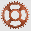Pinion față pentru bicicletă BURGTEC Cinch Thick Thin Chainring 28T Kash Bronze Pinion față pentru bicicletă BURGTEC Cinch Thick Thin Chainring 28T Kash Bronze thumb