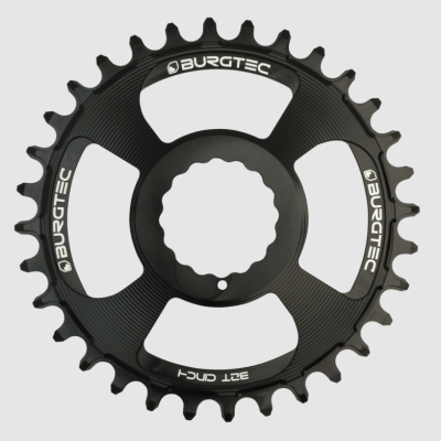 Pinion față pentru bicicletă BURGTEC Cinch Thick Thin Chainring ­30T­ Burgtec Black