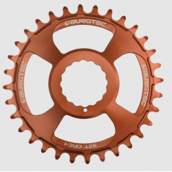Pinion față pentru bicicletă BURGTEC Cinch Thick Thin Chainring 32T­ Kash Bronze