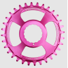 Pinion față pentru bicicletă BURGTEC Cinch Thick Thin Chainring ­32T ­Purple Rain