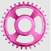Pinion față pentru bicicletă BURGTEC Cinch Thick Thin Chainring ­32T ­Purple Rain thumb