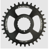 Pinion față pentru bicicletă BURGTEC Cinch Thick Thin Chainring 34T ­Burgtec Black