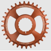 Pinion față pentru bicicletă  BURGTEC Cinch Thick Thin Chainring ­34T ­Kash Bronze thumb