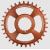 Pinion față pentru bicicletă  BURGTEC Cinch Thick Thin Chainring ­34T ­Kash Bronze thumb