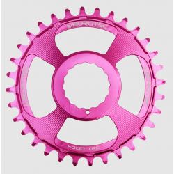 Pinion față pentru bicicletă  BURGTEC Cinch Thick Thin Chainring ­34T ­Purple Rain