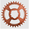 Pinion față pentru bicicletă BURGTEC GXP Boost 3mm Offset Thick Thin Chainring ­32T Kash Bronze