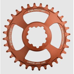 Pinion față pentru bicicletă BURGTEC GXP Boost 3mm Offset Thick Thin Chainring ­32T Kash Bronze