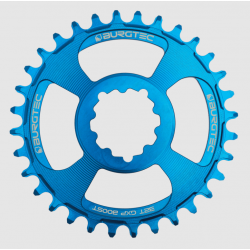 Pinion față pentru bicicleta BURGTEC GXP Boost 3mm Offset Thick Thin Chainring ­34T­ Deep Blue