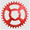 Pinion față pentru bicicleta  BURGTEC GXP Boost 3mm Offset Thick Thin Chainring ­34T Race Red
