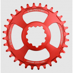 Pinion față pentru bicicleta  BURGTEC GXP Boost 3mm Offset Thick Thin Chainring ­34T Race Red