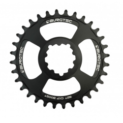Pinion față pentru bicicleta BURGTEC GXP Boost 3mm Offset Thick Thin Chainring ­Burgtec Black ­32T