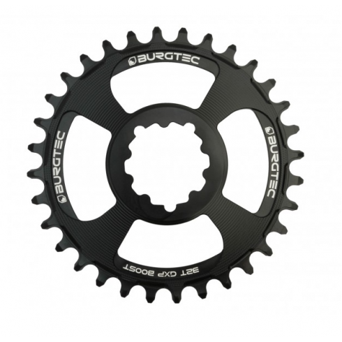Pinion față pentru bicicleta BURGTEC GXP Boost 3mm Offset Thick Thin Chainring Burgtec Black 32T Pinion față pentru bicicleta BURGTEC GXP Boost 3mm Offset Thick Thin Chainring Burgtec Black 32T