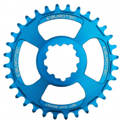 Pinion față pentru bicicleta BURGTEC GXP Boost 3mm Offset Thick Thin Chainring Deep Blue ­32T