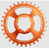 Pinion față pentru bicicleta  BURGTEC GXP Boost 3mm Offset Thick Thin Chainring ­Iron Bro Orange­ 32T