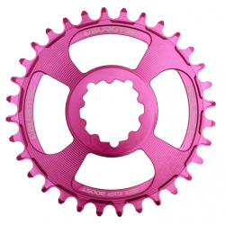 Pinion față pentru bicicleta BURGTEC GXP Boost 3mm Offset Thick Thin Chainring ­Purple Rain­ 32T