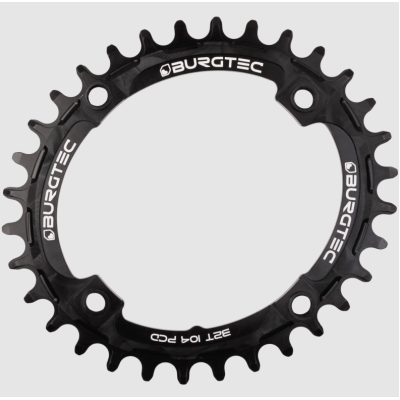 Pinion față pentru bicicleta  BURGTEC Oval 104mm BCD Thick Thin Chainring 32T