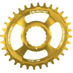 Pinion față pentru bicicleta BURGTEC Oval Cinch Thick Thin Chainring Burgtec Bullion ­32T