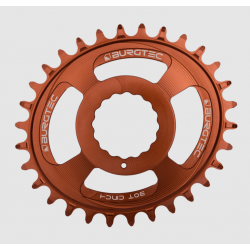 Pinion față pentru bicicleta BURGTEC Oval Cinch Thick Thin Chainring Kash Bronze 32T Pinion față pentru bicicleta BURGTEC Oval Cinch Thick Thin Chainring Kash Bronze 32T