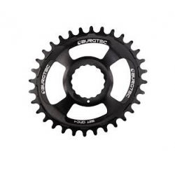 Pinion față pentru bicicleta BURGTEC Oval Cinch Thick Thin Chainring Burgtec Black 32T Pinion față pentru bicicleta BURGTEC Oval Cinch Thick Thin Chainring Burgtec Black 32T