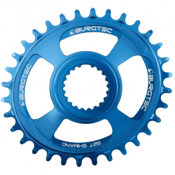 Pinion față pentru bicicleta BURGTEC Oval Shimano Direct Mount Thick Thin Chainring - 32T - Deep Blue Pinion față pentru bicicleta BURGTEC Oval Shimano Direct Mount Thick Thin Chainring - 32T - Deep Blue