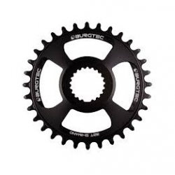 Pinion față pentru bicicletă BURGTEC Shimano Direct Mount Thick Thin Chainring - 32T - Burgtec Black