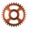 Pinion față pentru bicicletă  BURGTEC Shimano Direct Mount Thick Thin Chainring - 32T - Kash Bronze thumb